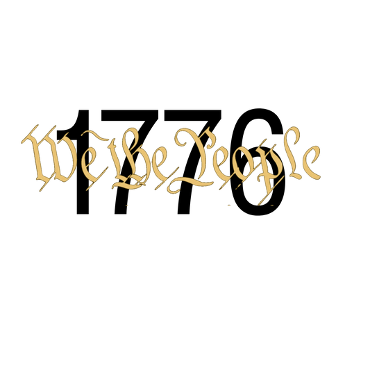 1776 We The People Organic Cotton Unisex Tee