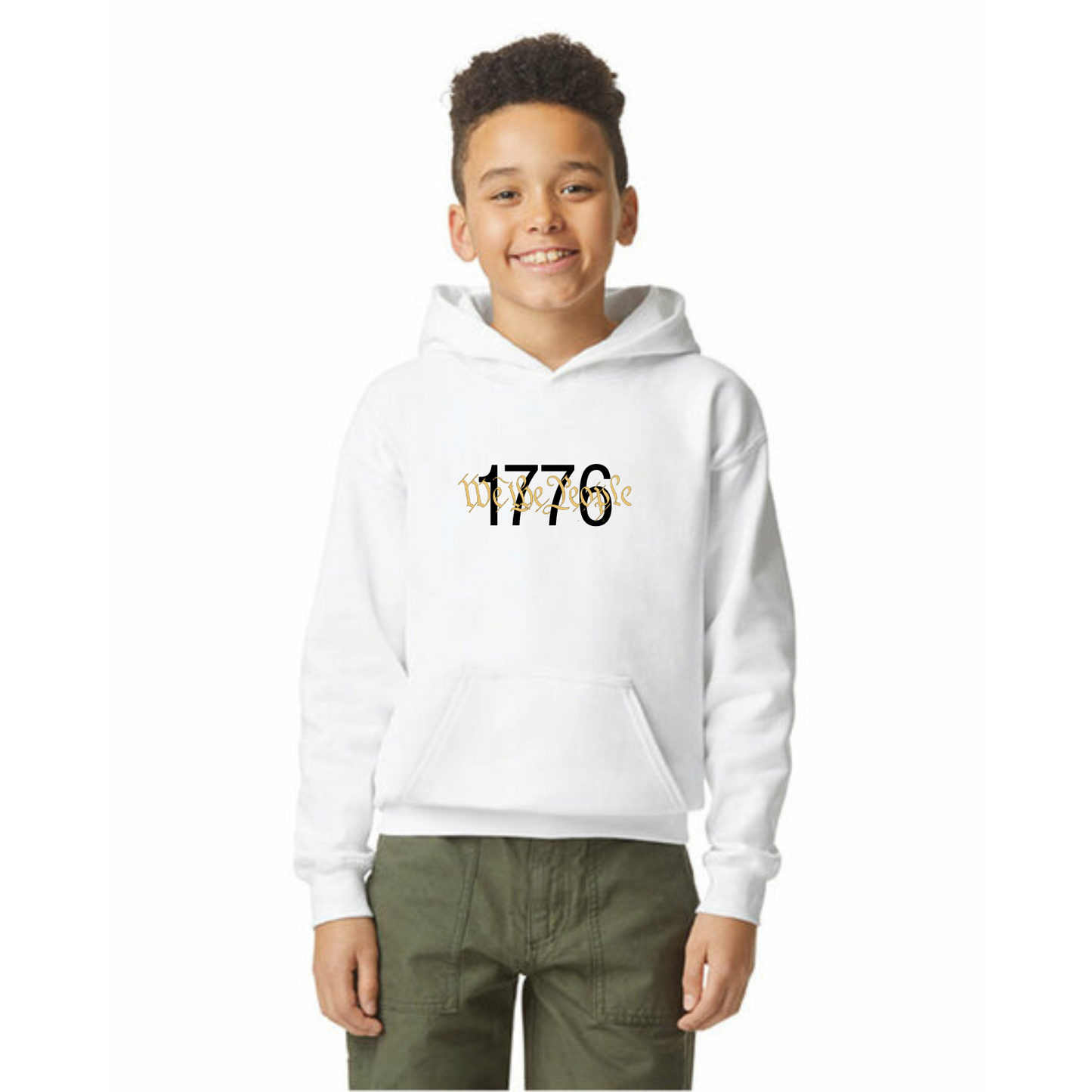 1776 We The People Organic Cotton Unisex Hoodie