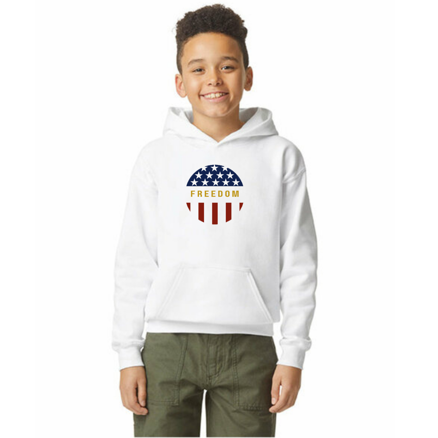 Simple Freedom Organic Cotton Unisex Hoodie