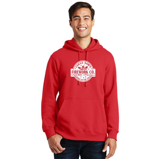 Uncle Sam's Fireworks Organic Cotton Unisex Hoodie
