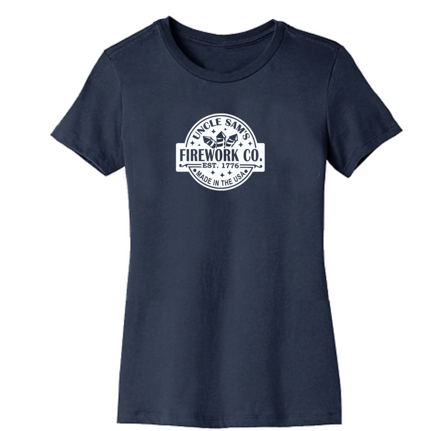 Uncle Sam's Fireworks Organic Cotton Unisex Tee