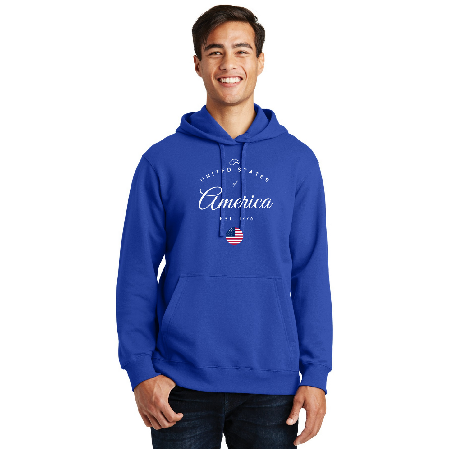 United States of America Organic Cotton Unisex Hoodie
