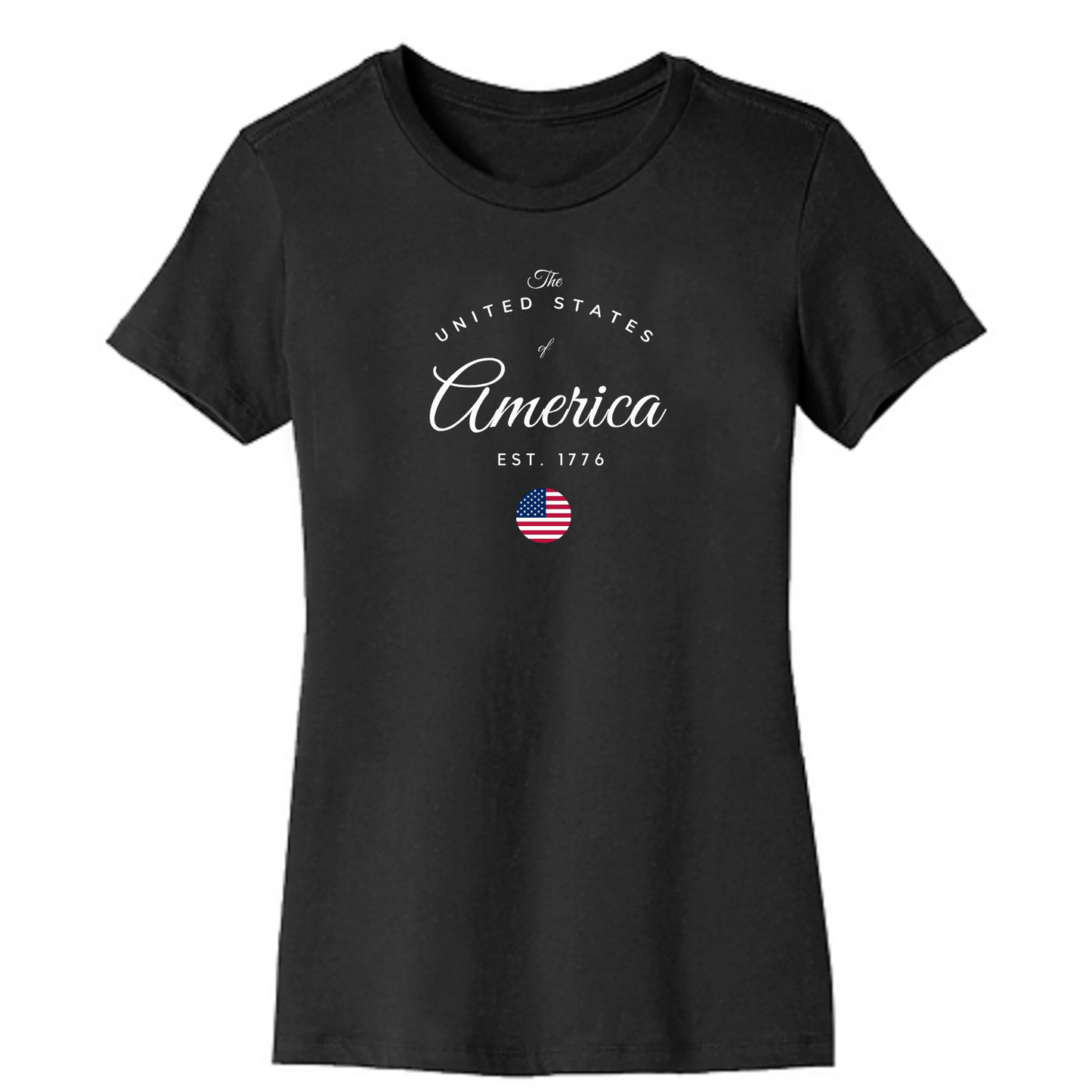 United States of America Organic Cotton Unisex Tee