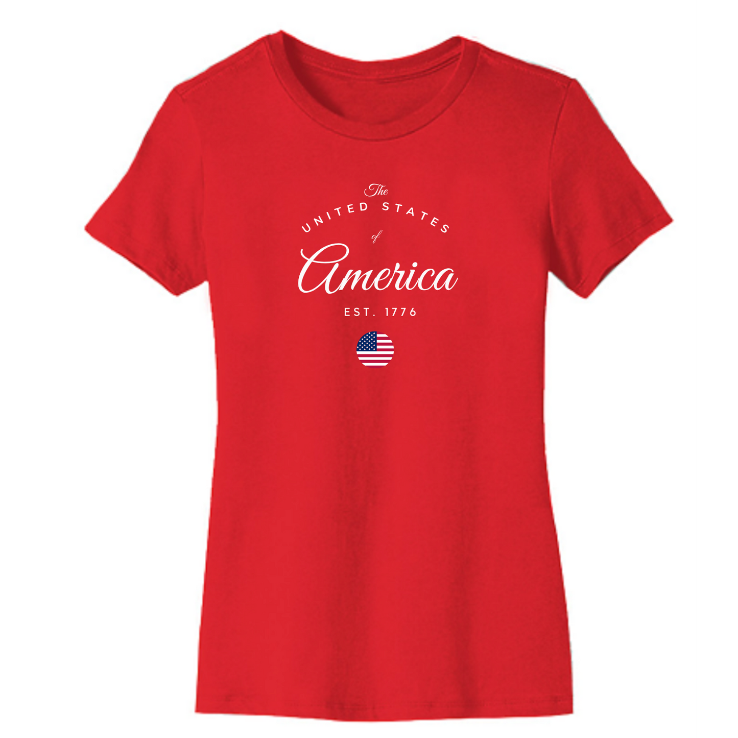 United States of America Organic Cotton Unisex Tee