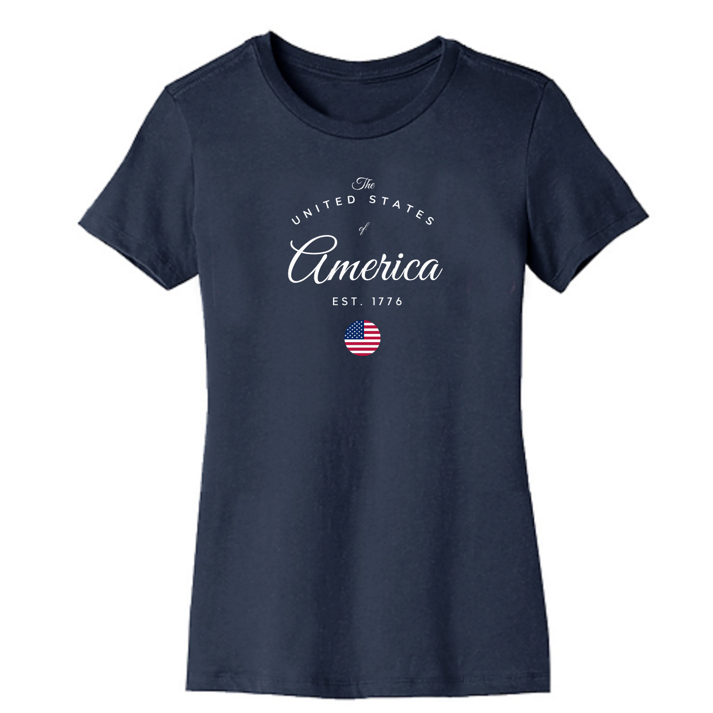 United States of America Organic Cotton Unisex Tee