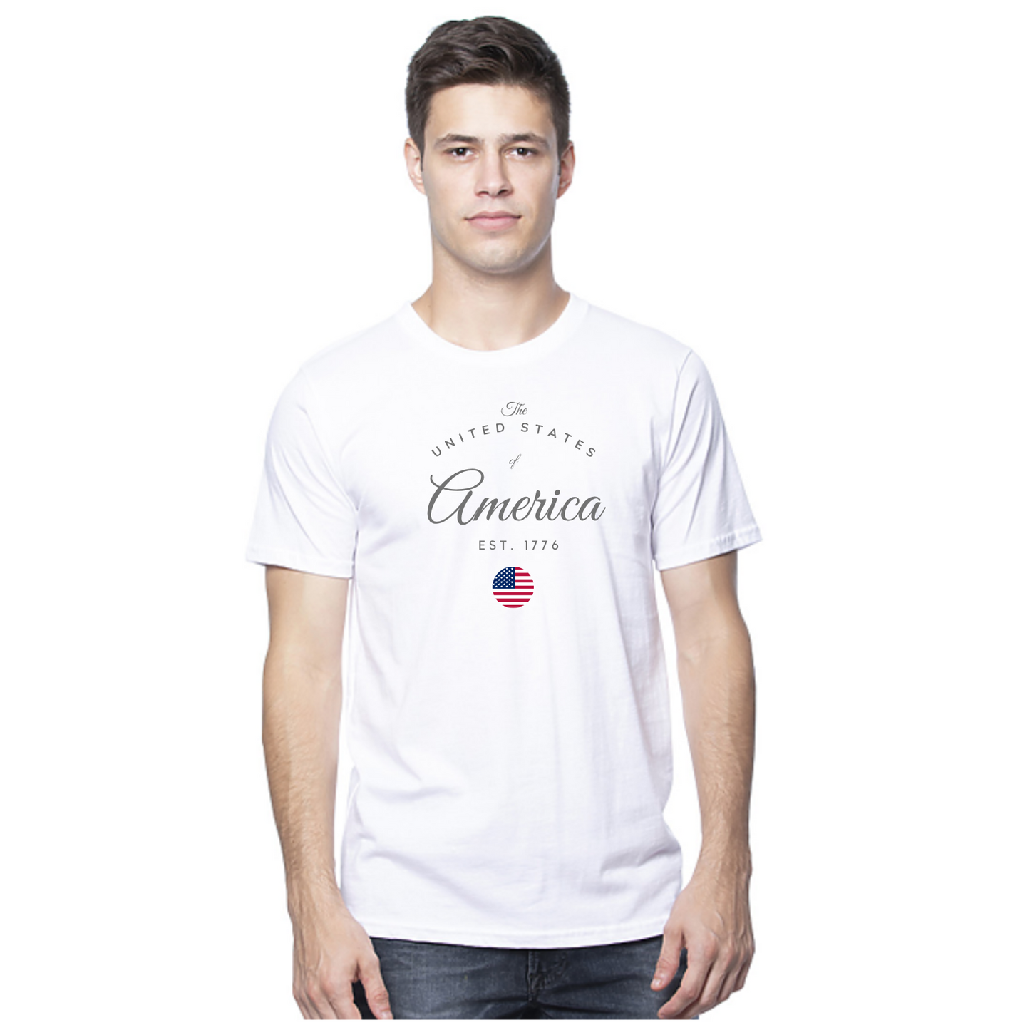 United States of America Organic Cotton Unisex Tee