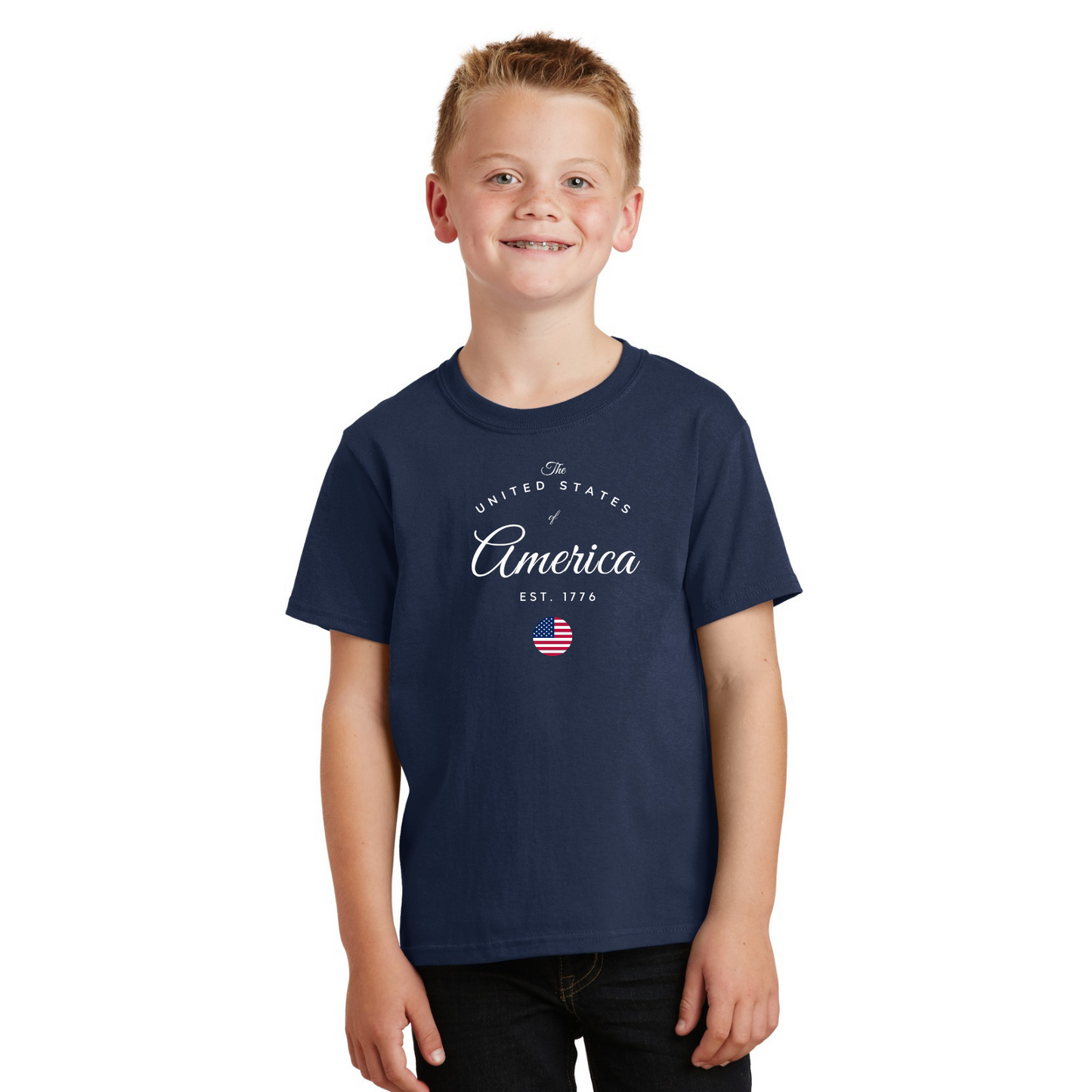 United States of America Organic Cotton Unisex Tee