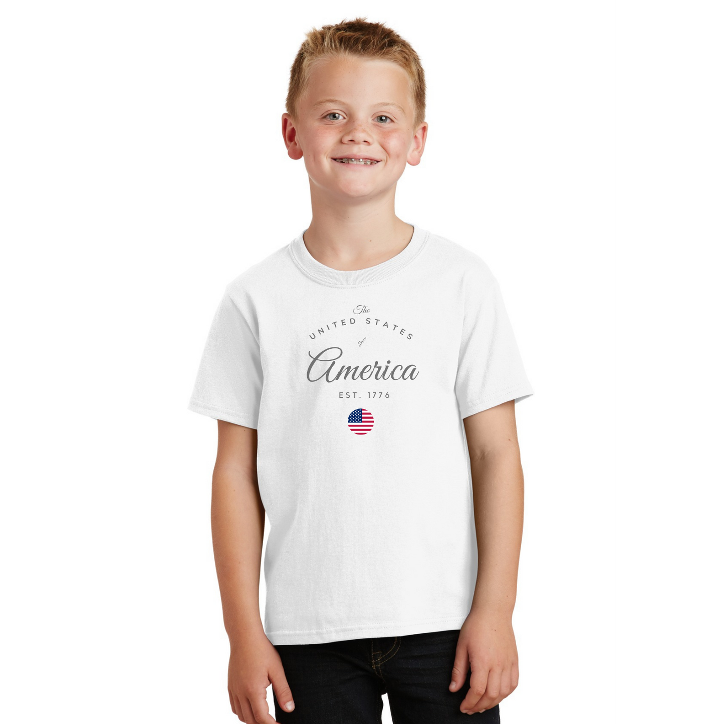United States of America Organic Cotton Unisex Tee