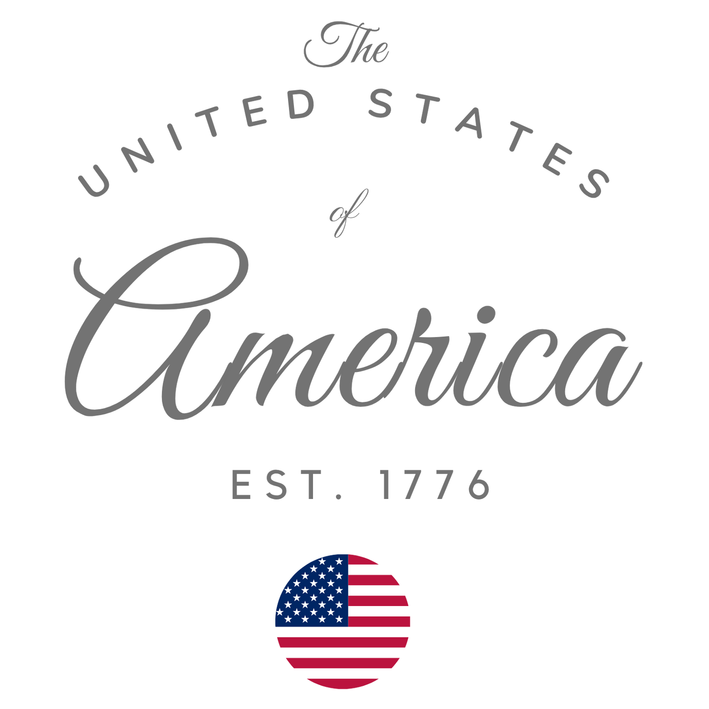 United States of America Organic Cotton Unisex Hoodie