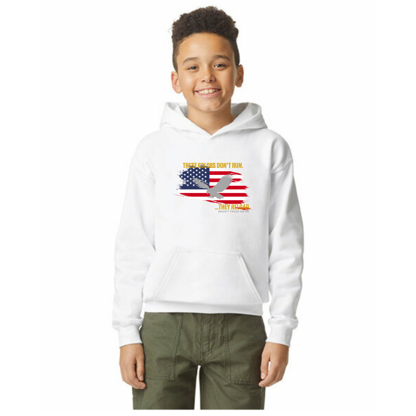 These Colors Don't Run, They Reload Organic Cotton Unisex Hoodies