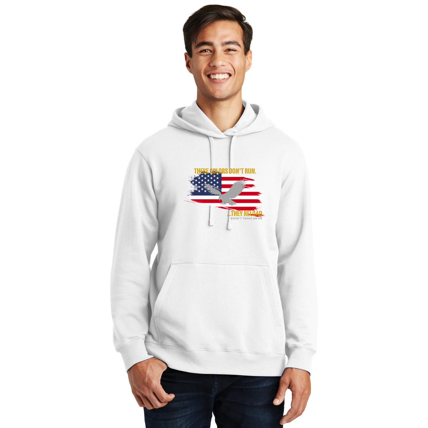 These Colors Don't Run, They Reload Organic Cotton Unisex Hoodies