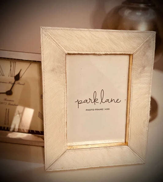 Luxurious Calf Hair Picture Frame