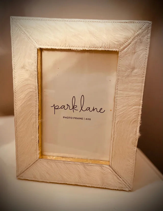 Luxurious Calf Hair Picture Frame