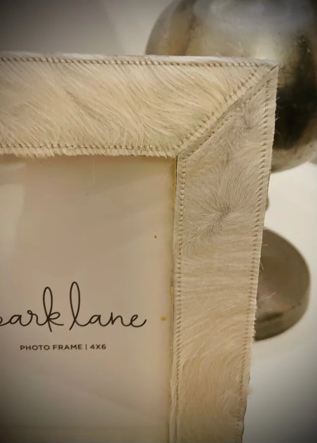 Luxurious Calf Hair Picture Frame