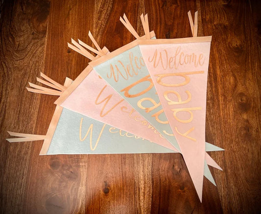 Wool Baby Pennants