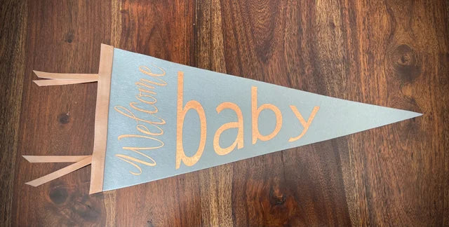 Wool Baby Pennants