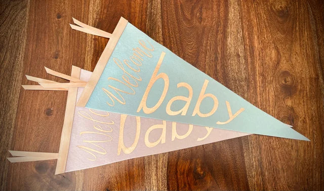 Wool Baby Pennants