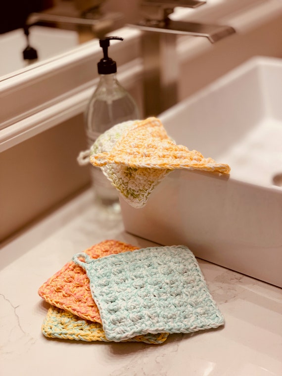 Handmade Cotton Dish or Wash cloth
