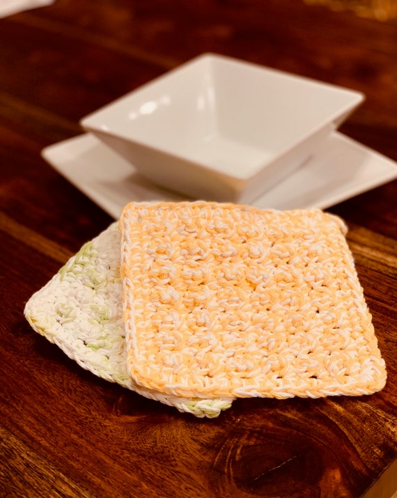 Handmade Cotton Dish or Wash cloth