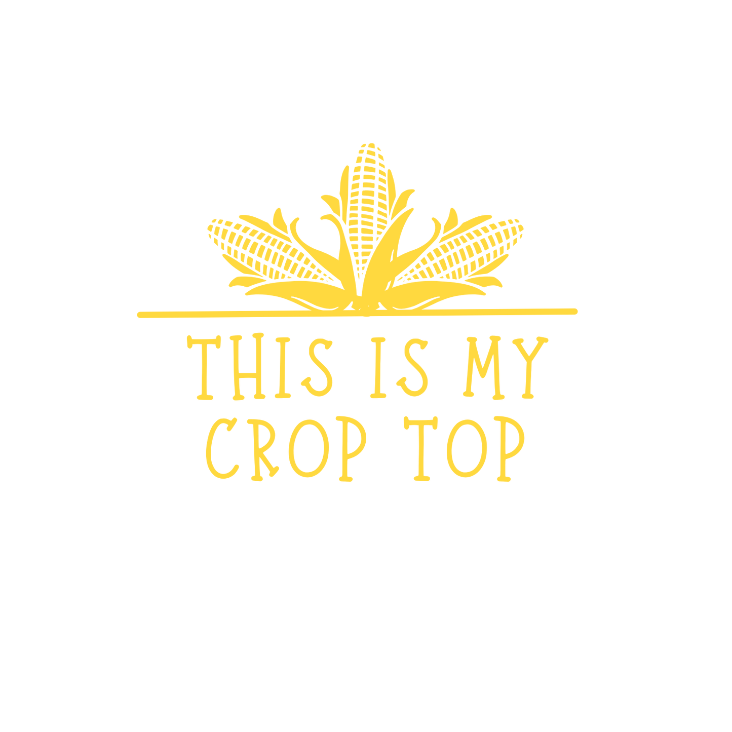 Crop Top Organic Cotton Unisex Tee