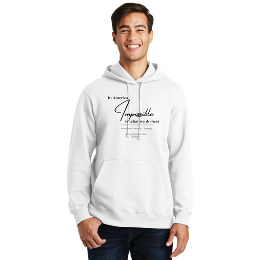 2025 Presidential Inauguration Commemorative Unisex Hoodie