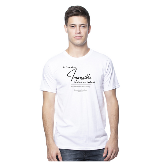2025 Presidential Inauguration Commemorative Unisex Tee