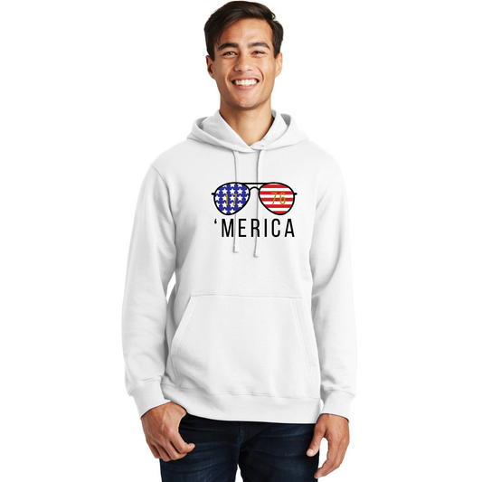 'MERICA 1776 Sunglasses Organic Cotton Unisex Hoodie