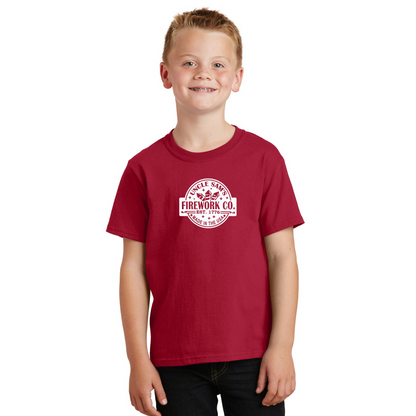 Uncle Sam's Fireworks Organic Cotton Unisex Tee