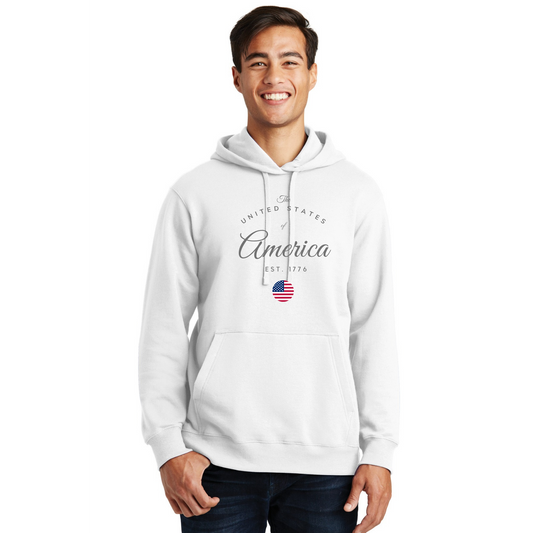 United States of America Organic Cotton Unisex Hoodie