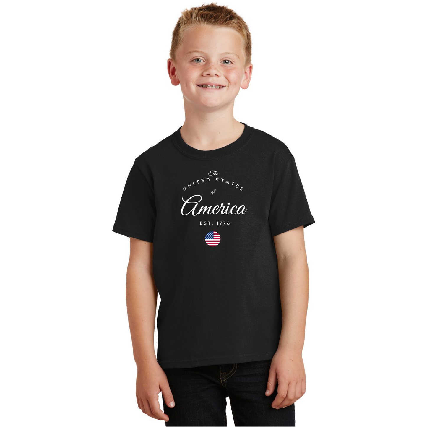 United States of America Organic Cotton Unisex Tee