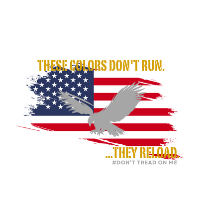 These Colors Don't Run, They Reload Organic Cotton Unisex Hoodies