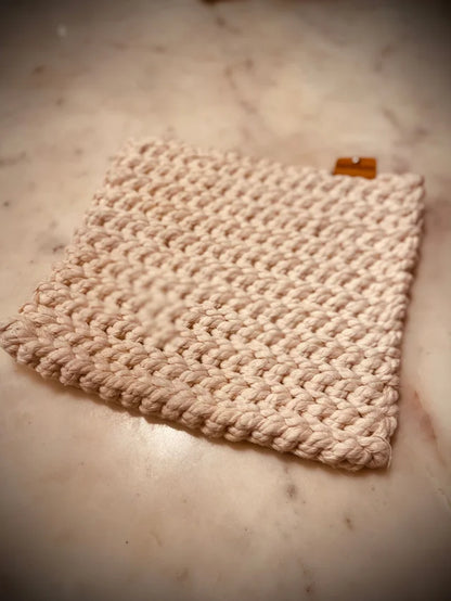 Organic Cotton Trivet & Potholder