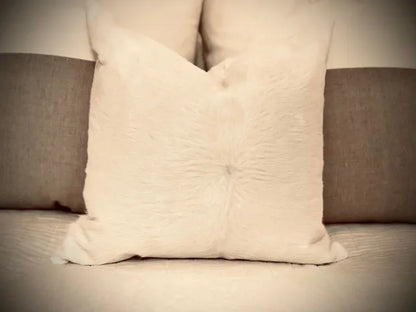 Hair on Hide Throw Pillow