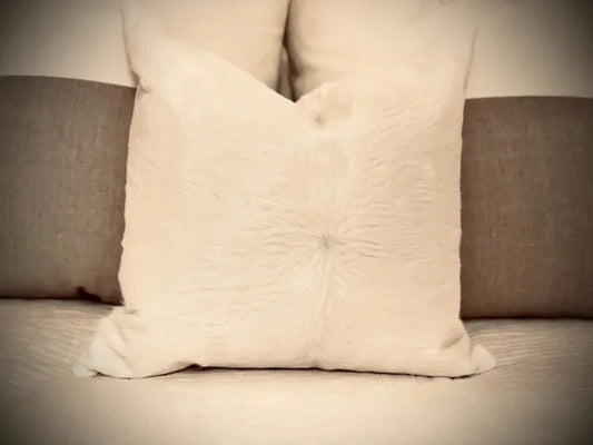 Hair on Hide Throw Pillow
