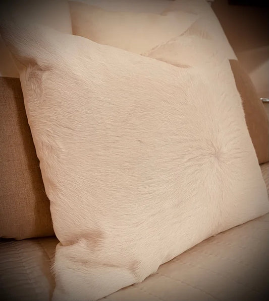 Hair on Hide Throw Pillow