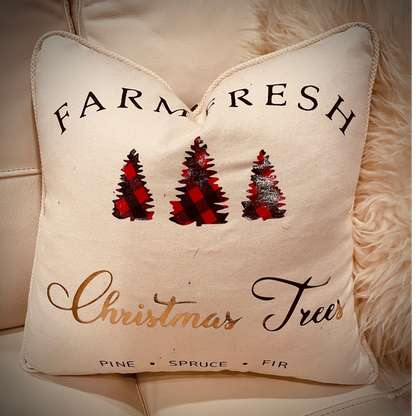 Heirloom Farmhouse Christmas Throw Pillows