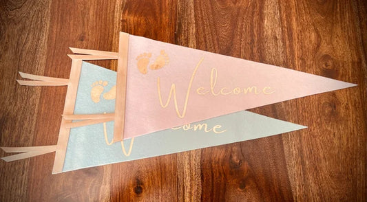 Wool Baby Pennants